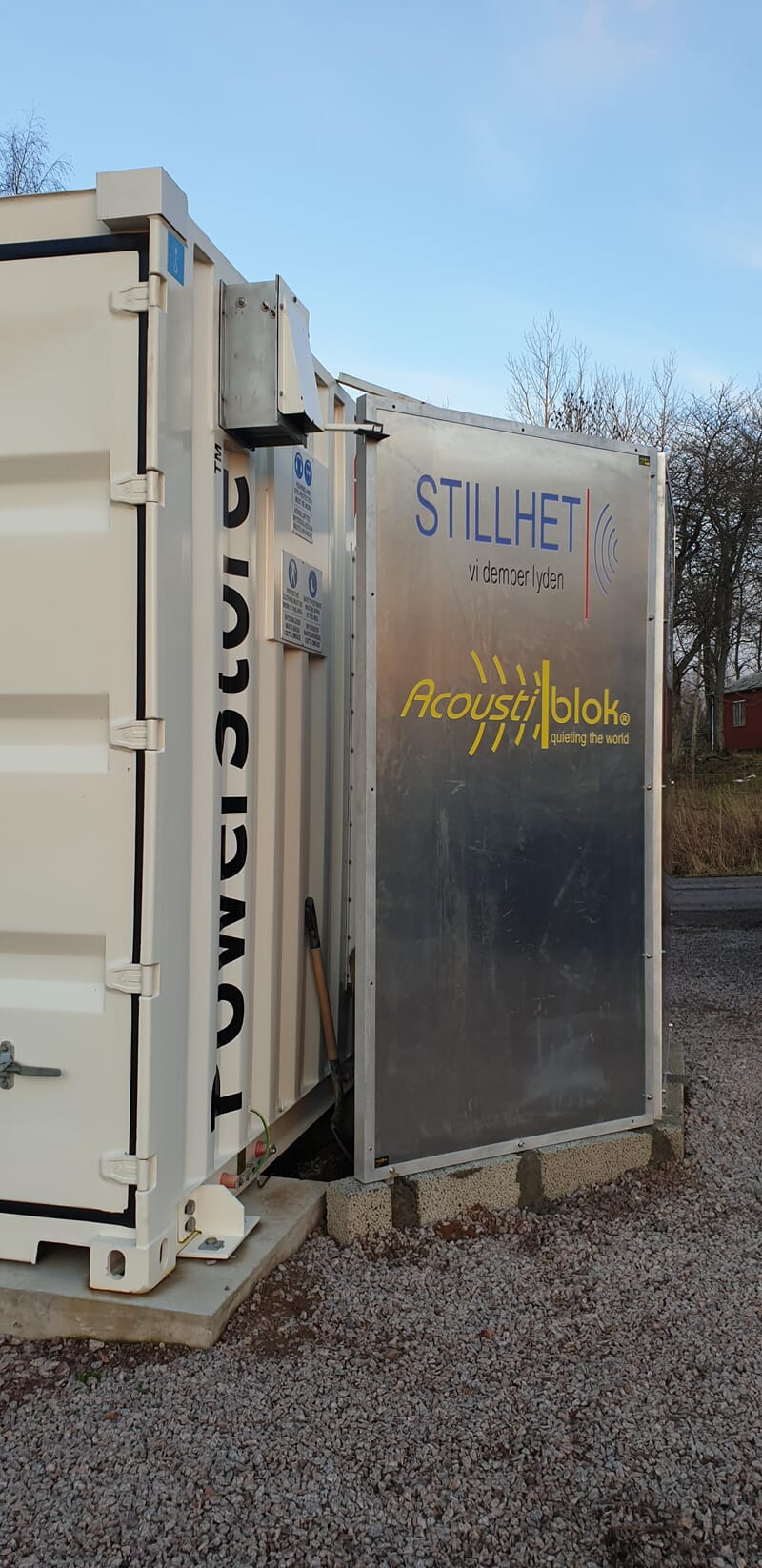 Bullerreducering projekt, Vattenfall i Sverige.